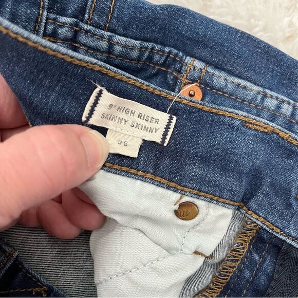 madewell 9” high riser skinny skinny jeans size 28 - Picture 4 of 7